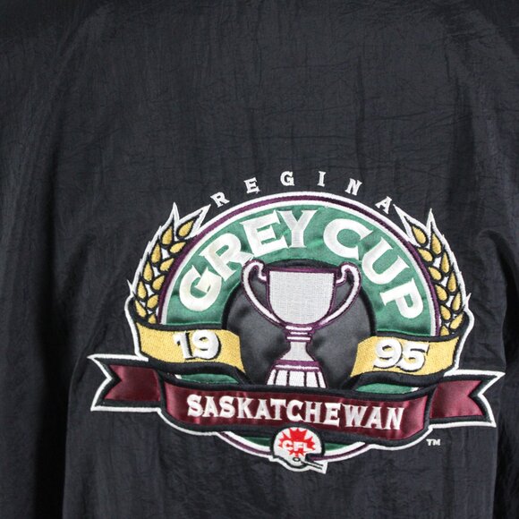 Vintage CFL Jacket - Gery Cup 1995 By Starter - Men's 2XL - Picture 7 of 11